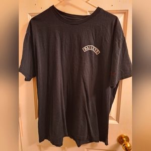 Baileys black tee shirt unisex XL